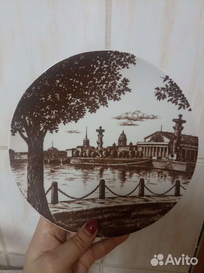 Тарелка настенная СССР