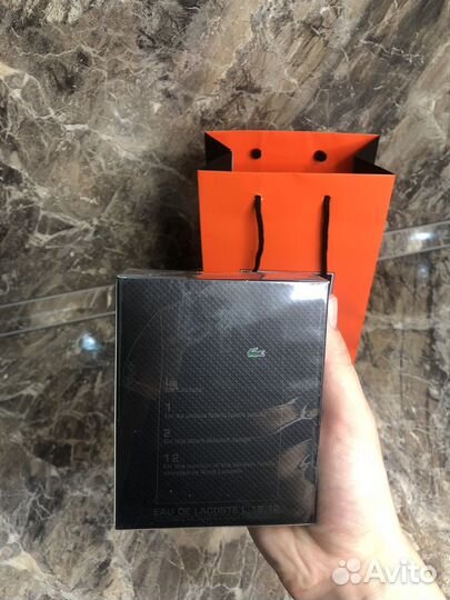 Духи Lacoste L.12.12 Noir - Intense мужские