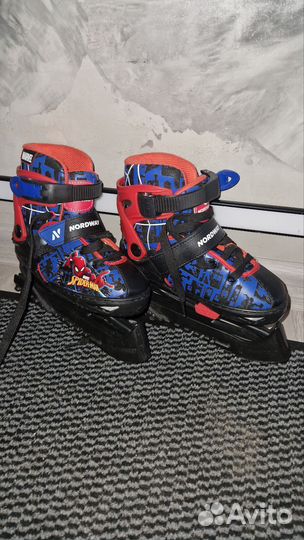 Коньки детские раздвижные 26 31