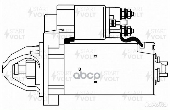 Стартер LSt1754 startvolt