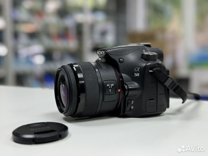 Зеркальный фотоаппарат sony SLT-A58