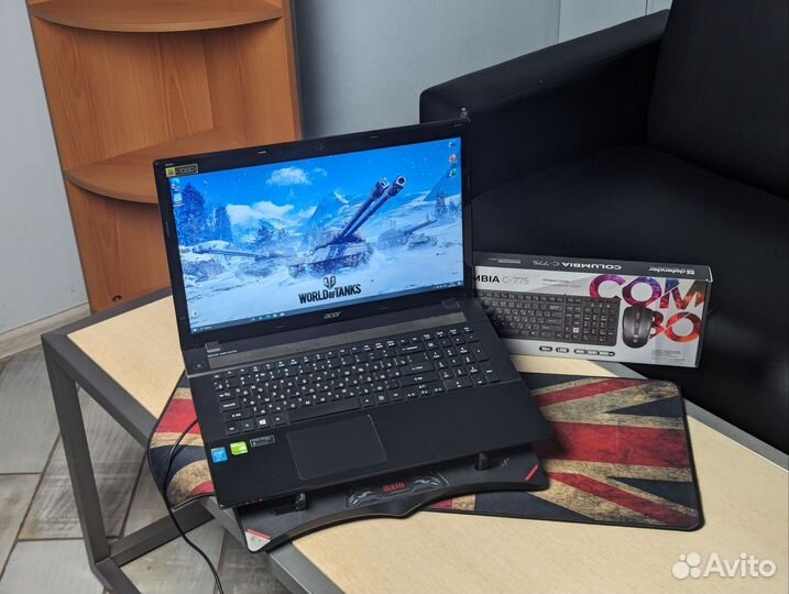 Игровой Acer Aspire 17,3 / 750M 4 GB