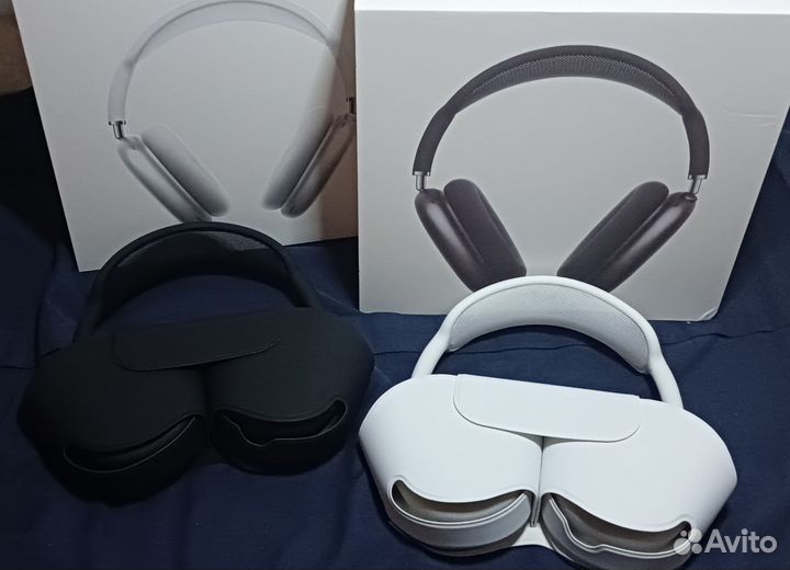 AirPods Max Premium Черные/Белые