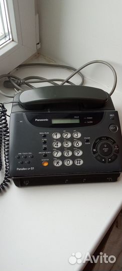 Телефон факс panasonic