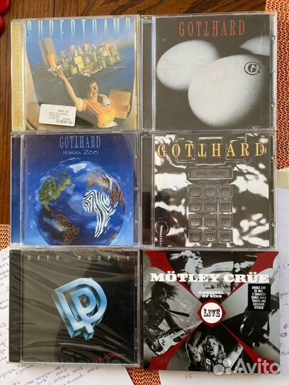 CD диски из своей коллекции