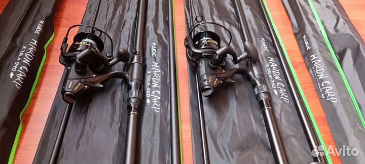 Карповое удилище kaida hardn carp 3,6 3,9м 3,75 lb