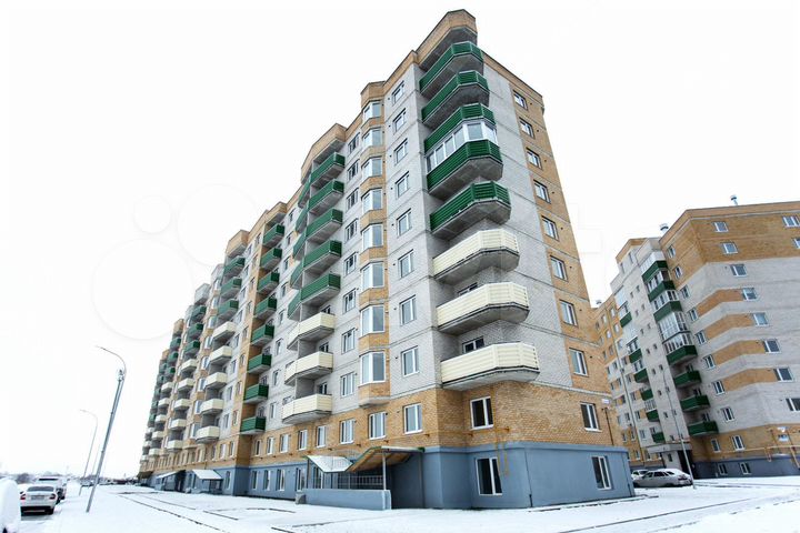 2-к. квартира, 92,2 м², 1/9 эт.