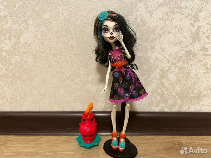 Кукла Монстер Хай Скелита Калаверас
