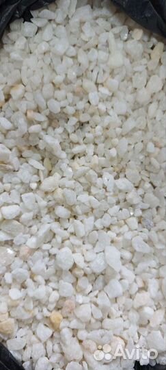 Мраморная крошка (щебень) белая