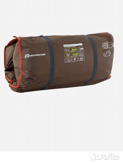 Палатка 5 местная Outventure Camper 3+2