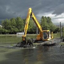 Очистка прудов озер и водоемов спецтехникой, Красногорск