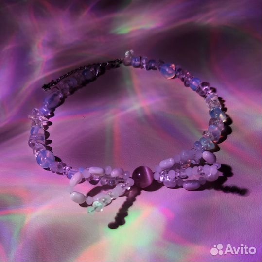 Украшение из натуральных камней