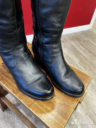 Сапоги женские натуральная кожа демисезон 39 р