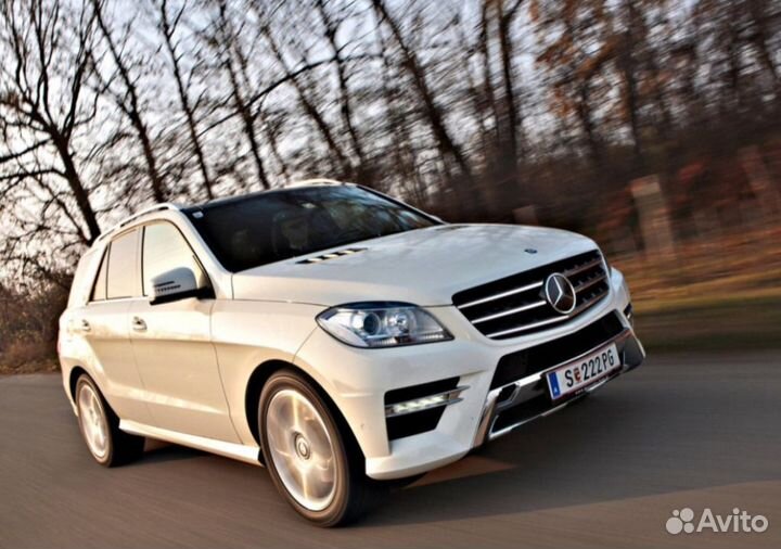 Стекло фары Mercedes W166