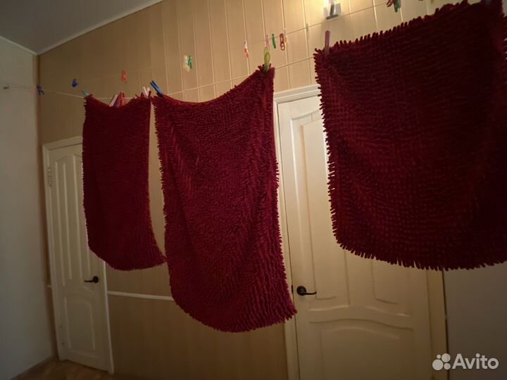 Коврики для ванной бу 3 штуки