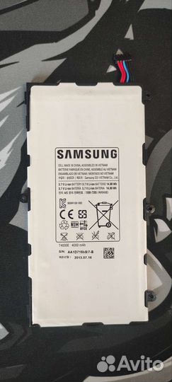 Аккумулятор для планшета samsung