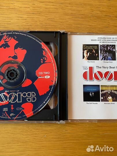 CD сборник группы Doors, 2 CD