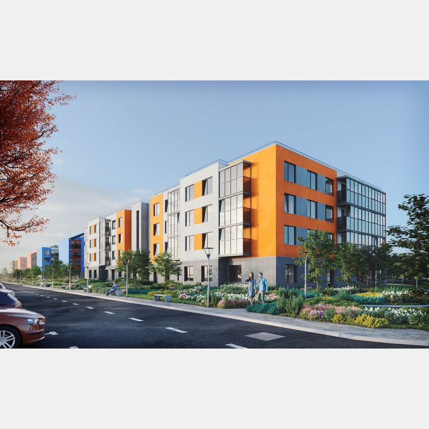 2-к. квартира, 62,5 м², 2/4 эт.