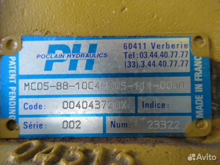 Poclain Hydraulics - MC05-88-10C4-K05-111-0000