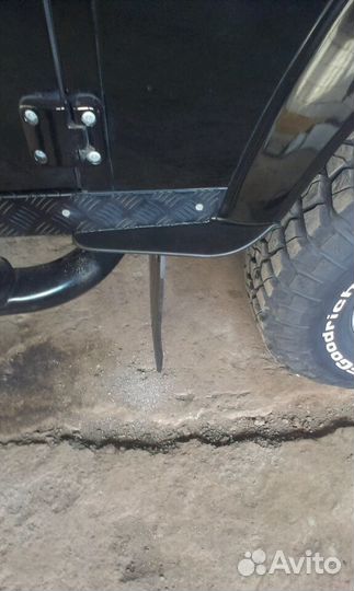 Брызговики Ленд ровер Дефендер