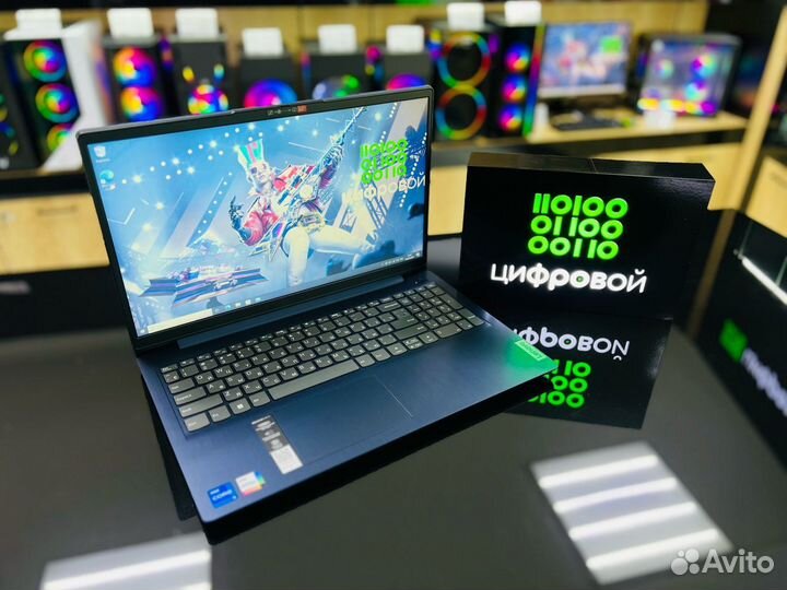 Мощный ноутбук Lenovo 15,6