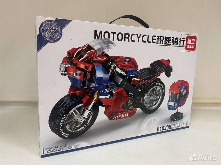 Конструктор Lego аналог, мотоцикл