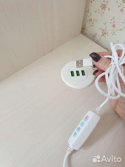 Кольцевая лампа новая