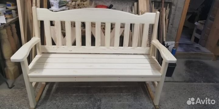 Скамейка деревянная(Сосна)