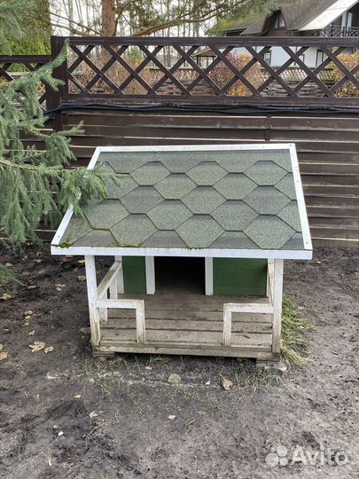 Будка для собаки утепленная