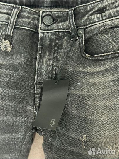 Джинсы R13 новые 27 р Kate skinny