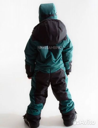 Зимний комбинезон для мальчика и девочки 128