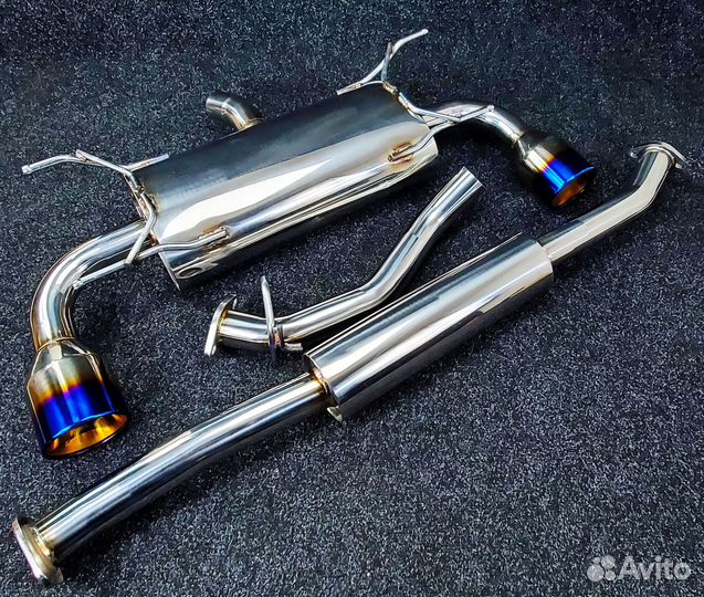 Выхлопная трасса Subaru BRZ, Toyota GT86