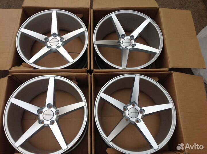 Диски R17 Vossen Vps303 серебро 5-108