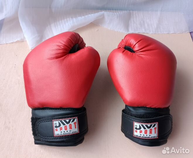 Боксерские перчатки детские 6 oz jivi sport 7-9 л
