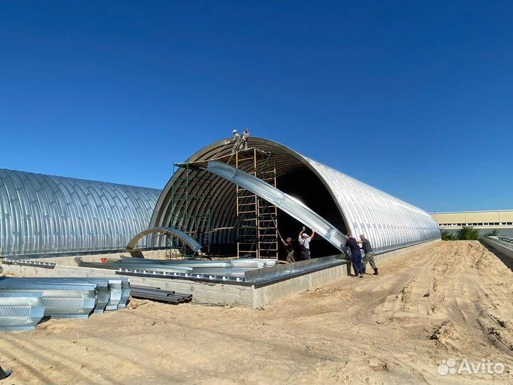 Промышленные навесы, цеха, склады