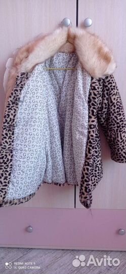 Шубка тедди для девочки