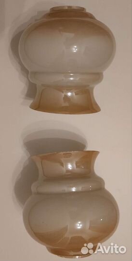 Новые Плафоны стекло д люстры бра 2шт за вкусняшку