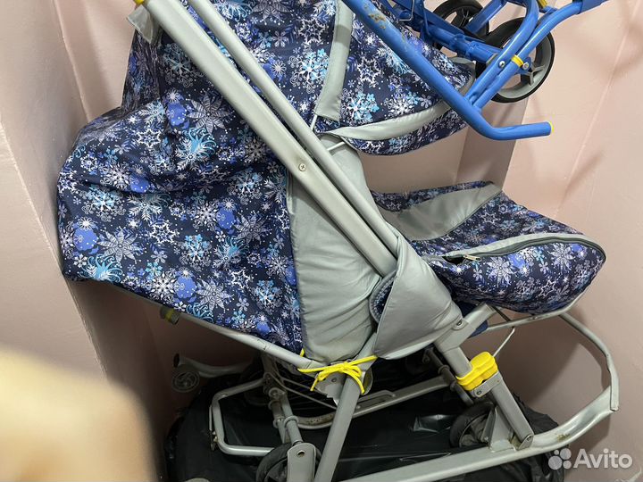 Коляска санки