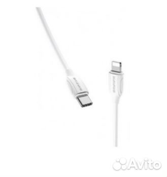 Кабель USB - lightning borofone BX19 1 m силиконов