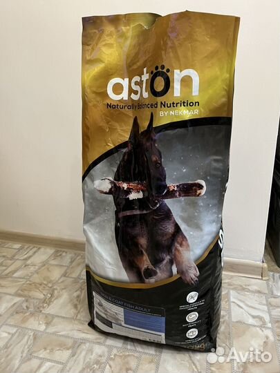 Корм для собак Aston б/у