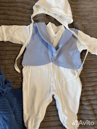 Комплект на выписку для мальчика