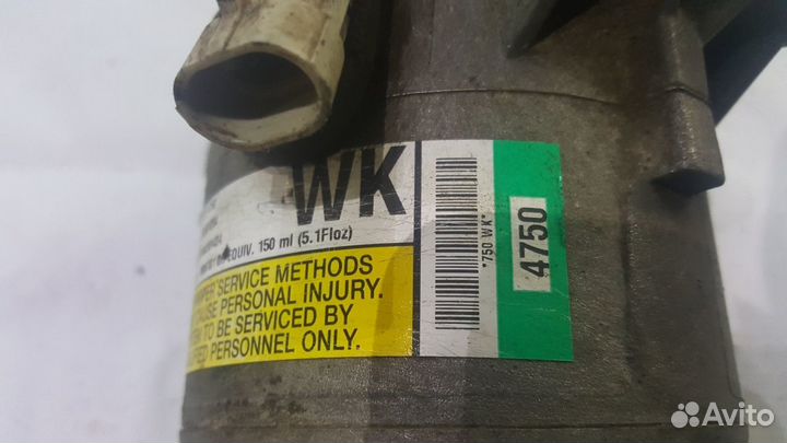 Компрессор кондиционера opel astra h g zafira b