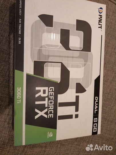 Palit dual 3060ti на гарантии днс