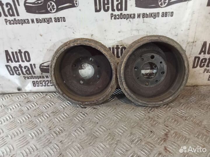 Пара тормозных дисков задних opel Corsa d