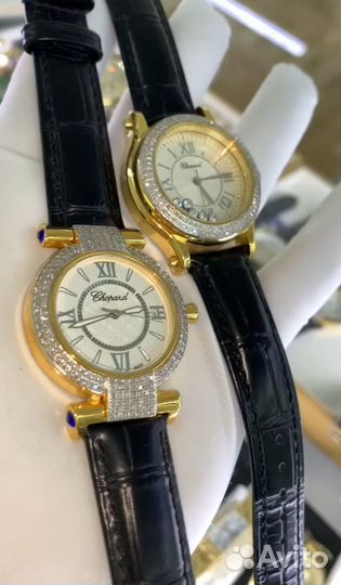 Женские часы chopard с бриллиантами