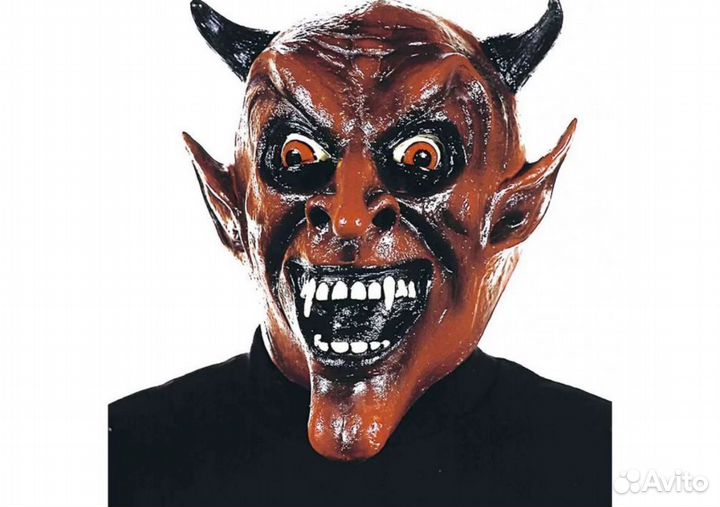 Маска Монстра Дьявол карнавальная