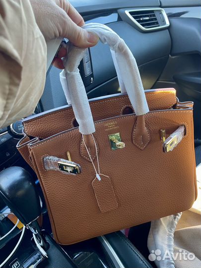 Сумка hermes birkin 25 togo golden brown gold