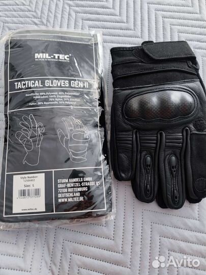 Mil-tec Перчатки тактические GEN.II black