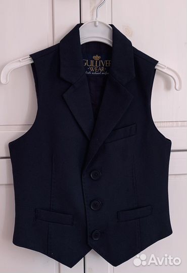 Школьная форма жилет и блузка