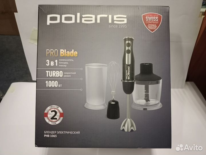 Блендер погружной polaris phb1065
